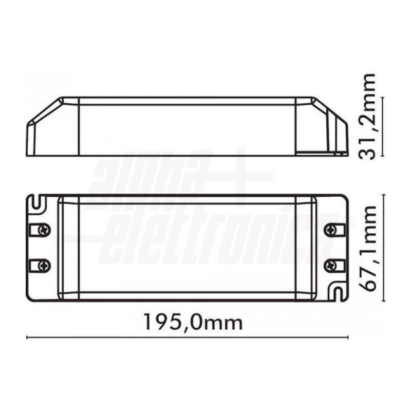 Alimentatore Per Led A Tensione Costante 200w 24vdc 2205